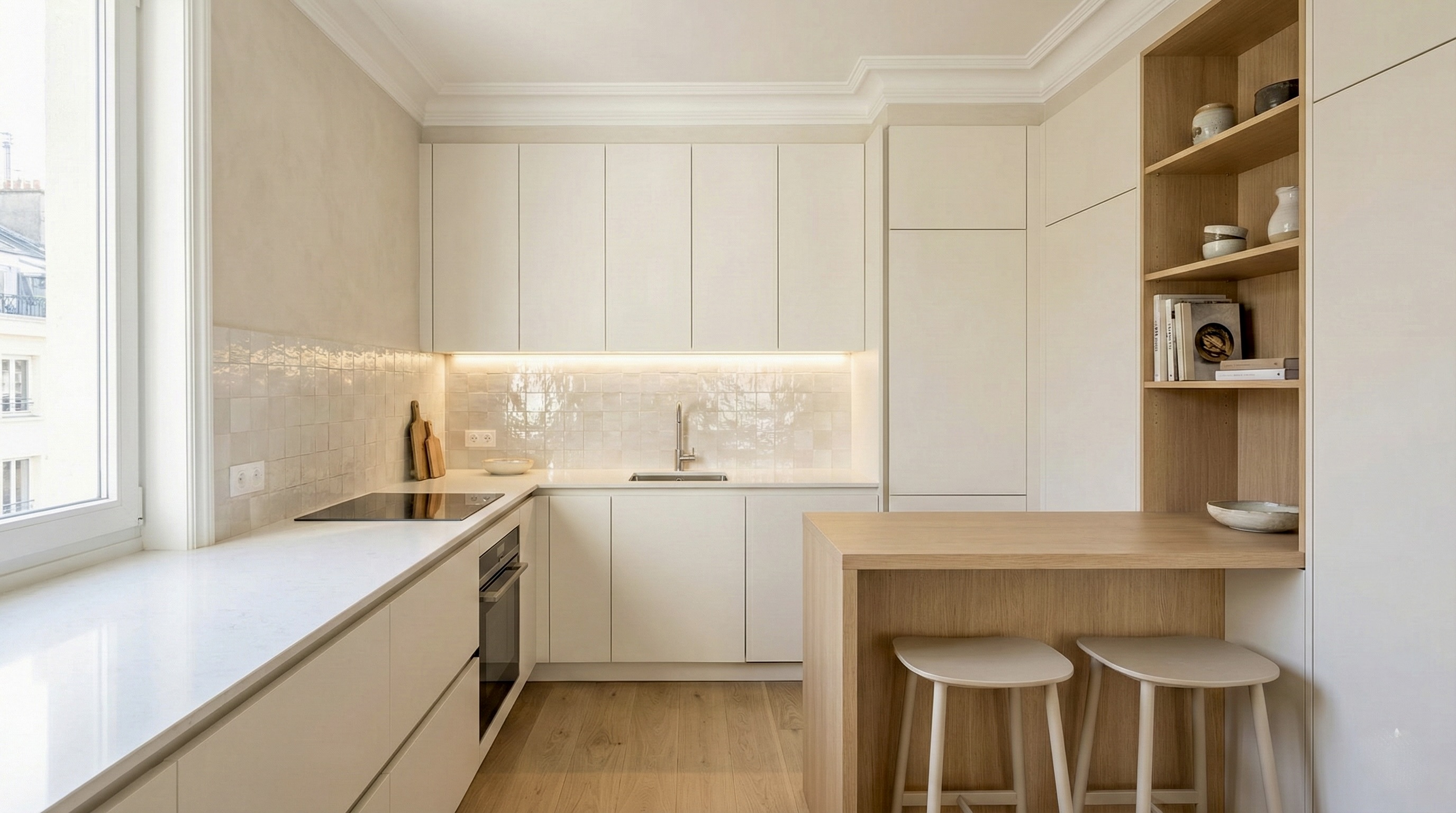 10 Ideas Geniales para Remodelar Cocinas Pequeñas y Hacer que Parezcan más Grandes